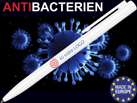 Stylo antibactérien avec logo