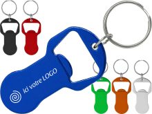 Porte-clé personnalisé en aluminium recyclé